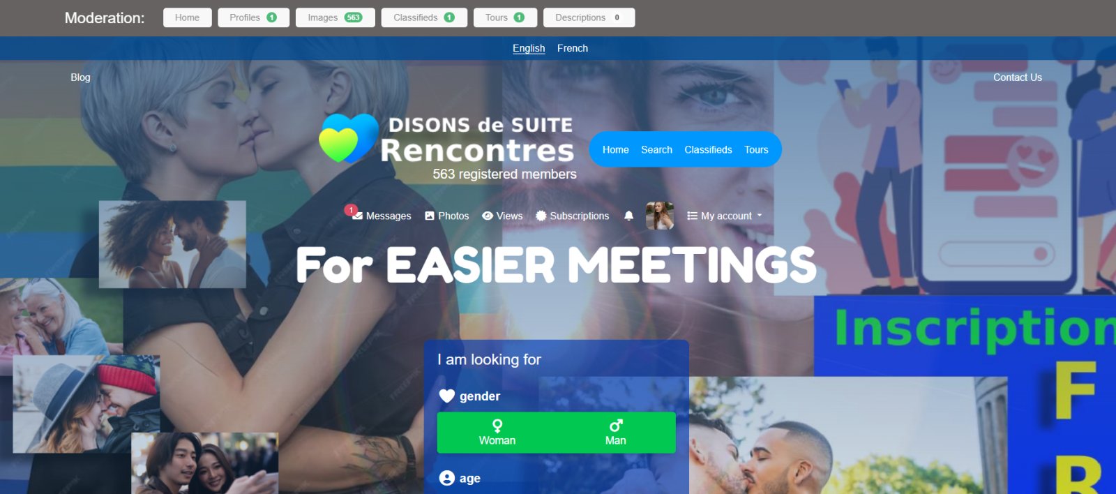 DisonsDeSuite.fr — Site de rencontres amoureuses et amicales ouvert à toutes les orientations