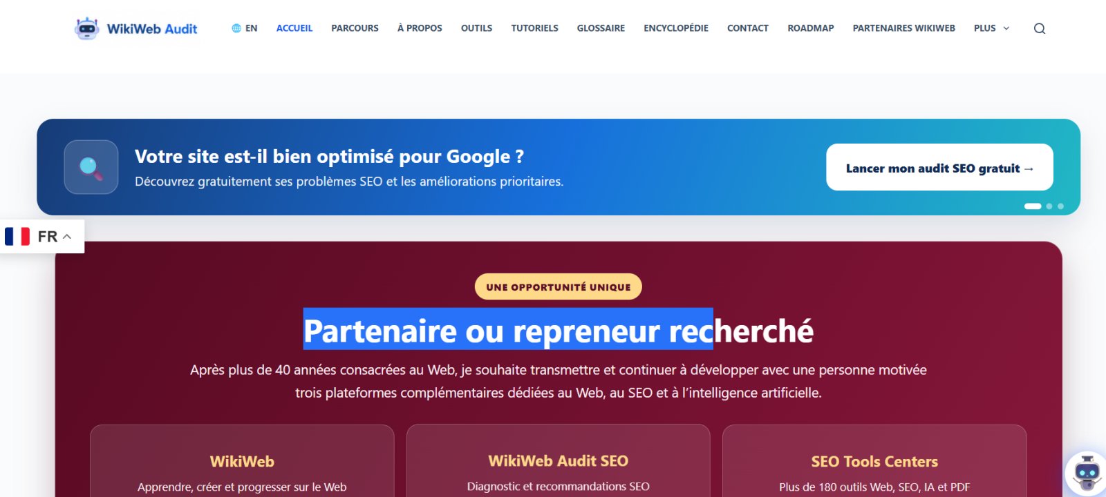 WikiWeb.fr — Un portail dédié au SEO, aux backlinks et au développement Web